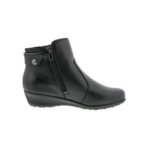 NEW size 9.5 black Drew Shoe Athens Women's Therapeutic Boot Leather Zipper